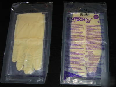 Sterile latex gloves - kimitech pure G3 - 20 pairs