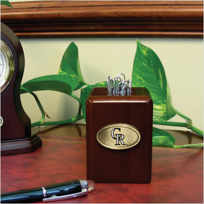 The memory company colorado rockies paper clip holder