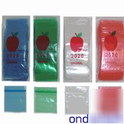 Zip baggies 1 1/2 x 2