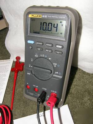 Fluke 85 iii trms digital multimeter dmm meter w extras