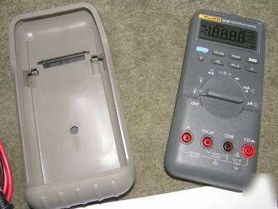 Fluke 85 iii trms digital multimeter dmm meter w extras