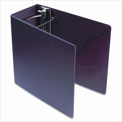 Heavyweight vinyl slant-d ring binder 5IN cap, maroon