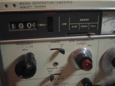 Hp 8601A generator sweeper - excellent - with warranty