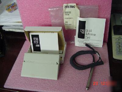 Intermec 9720 FO1 bar code wedge reader & 1283A02 pen