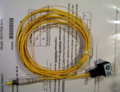 Jds 1.55UM variable optical attenuator, wavelength-flat