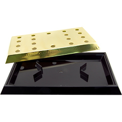 Large brass beer drip tray 18
