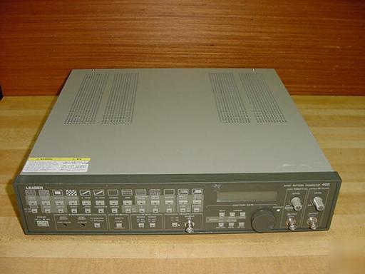 Leader 408 ntsc monitor/tv pattern generator, tested 