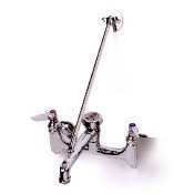 Tands brass service sink faucet 8IN |b-0665-bstp