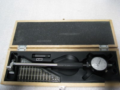 Teclock cyclinder dial bore gage 2-6 inches complete