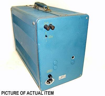 Tektronix dual trace oscilloscope diagnostic scope