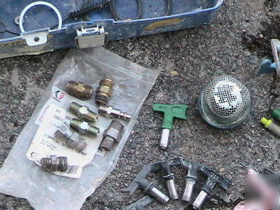 Titan graco paint gun cannon texture sprayer tips lot