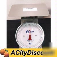 Used edlund hd-50 grocer 50 lb mechanical scale
