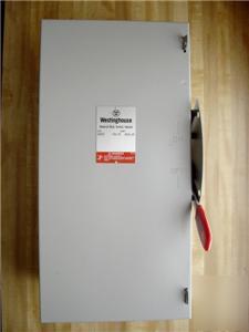 Westinghouse general duty safety switch model GFN423N
