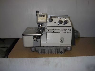 Singer late model hd serger industrial sewing machine