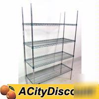 Used 4 shelf commercial kitchen 48X18 rack