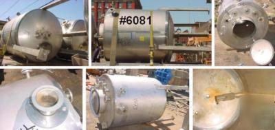 200 gallon/750 liter mueller tank - s/s #6081