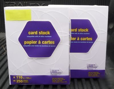 Card stock, 8 1/2