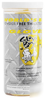 Glove boy latex rubber 14 mil shop gloves 50PK 50 xl