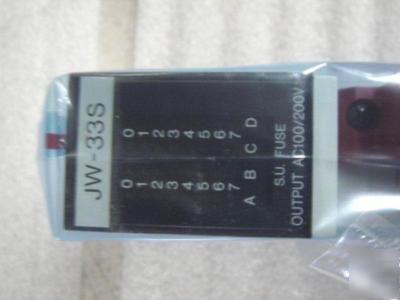 Jw-33S s.u. fuse output AC100/200V