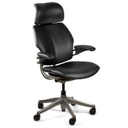Levenger livingstone desk chair w/neck support *return*