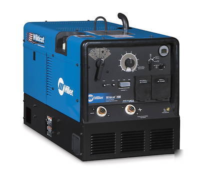 Miller wildcat 200 gas welder 907203 & 50' cable set