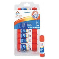 New elmer's all-purpose permanent glue stick, white ...