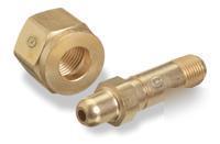 New westernÂ® .830-14 ngo female brass reg nut cga 346 