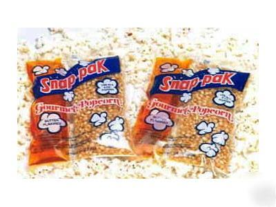 Snappy peanut oil portion paks 8 oz. poppers case of 24