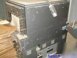 Used- eastey shrink tunnel, model ET1610-48, carbon ste