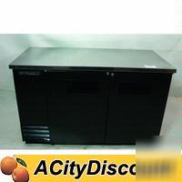 Used true refrigerator beer bottle 2 keg cooler tbb-2