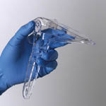 5 small vaginal specula with pre-seed lubricant