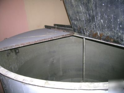 5387 gallon stainless steel tank & 1 prompt frame scale