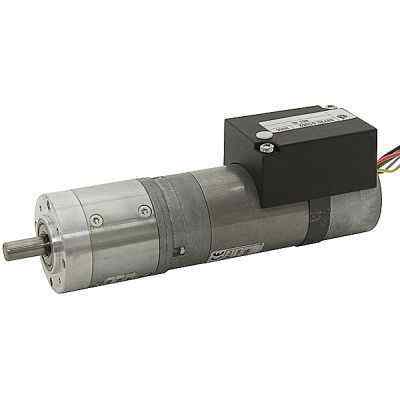 910 rpm 24 vdc inline gearmotor w/speed control 5-1676