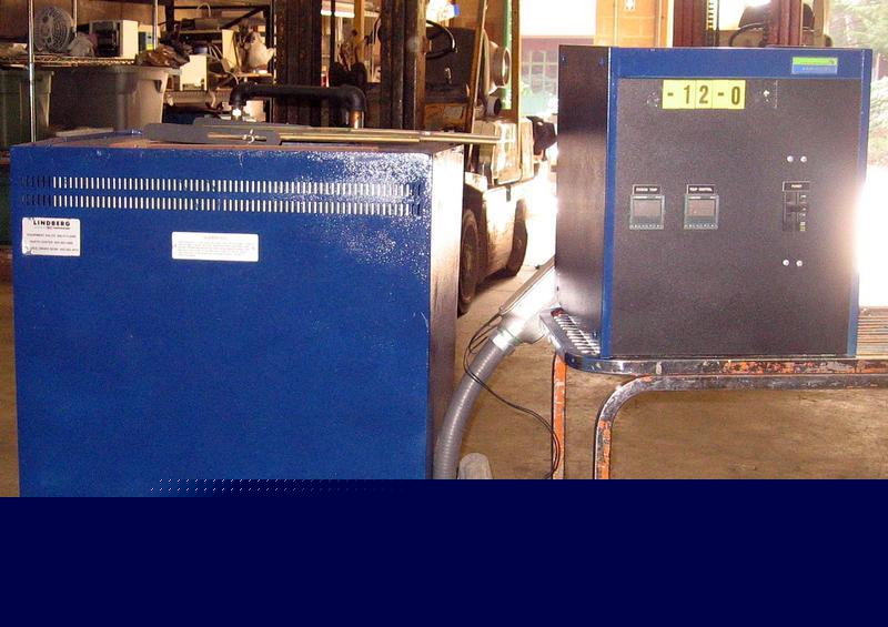 Beautiful lindberg 12X18 1200C top load furnace