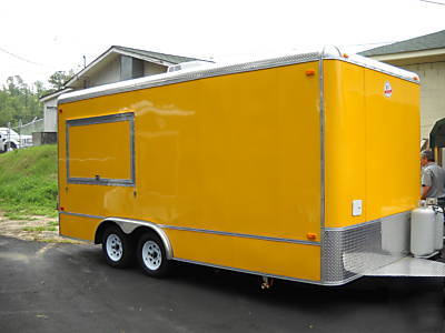 New 2010 8.5 x 18 concession trailer 