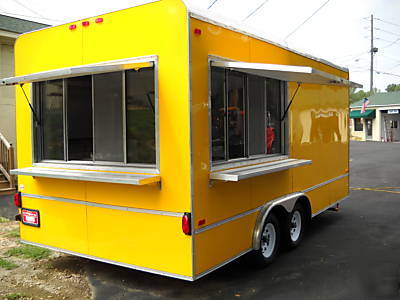 New 2010 8.5 x 18 concession trailer 