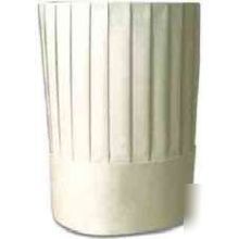 New case white chef hats 25 in le compac free shipping