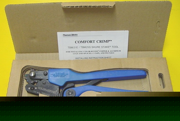 Thomas & betts TBM21E crimper compression t&b TBM25S