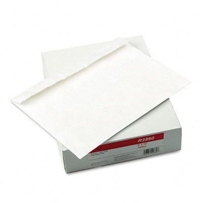 Tyvek flap-stik booklet mailer contemp white 100/box