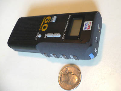 Voice 2000 digital recorder, records up to 60 minutes