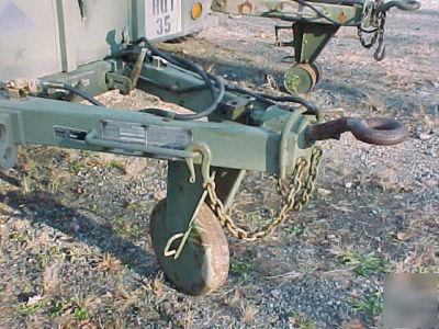 1.5 ton military cargo trailer