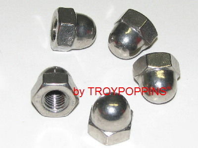 5-ss hex cap acorn nuts type A2 M10 10MM iso 1.5 metric