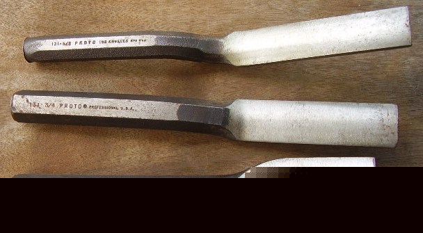 8 proto plumbers caulking packing yarning irons tools