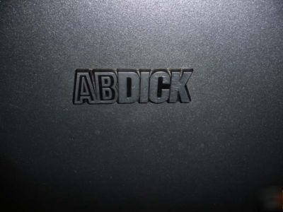 Ab dick power pro 34 with stream feeder true 2 color