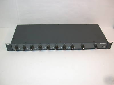 Bogen ^CAM8 mic line mixers 8-input, dual-bus