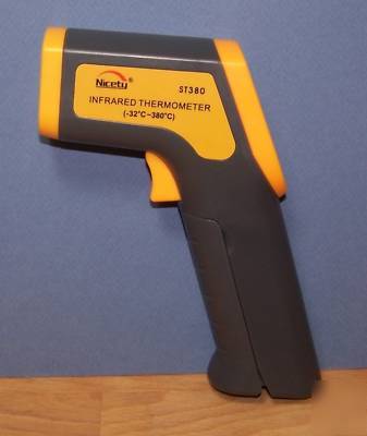 Digital ir infrared thermometer laser guide pyrometer 8