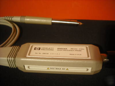 Hp agilent 85024A high-frequency probe,300 khz to 3 ghz