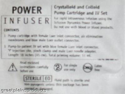 Infusion zoll power infuser fluid resuscitation pump