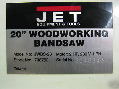 Jet jwbs-20, 20