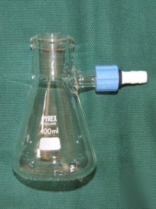 New 100ML heavy duty glass vacuum filter flask pyrex 